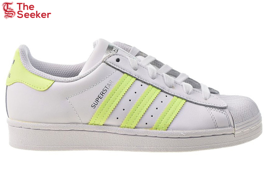 adidas Superstar Footwear White Hi Res Yellow