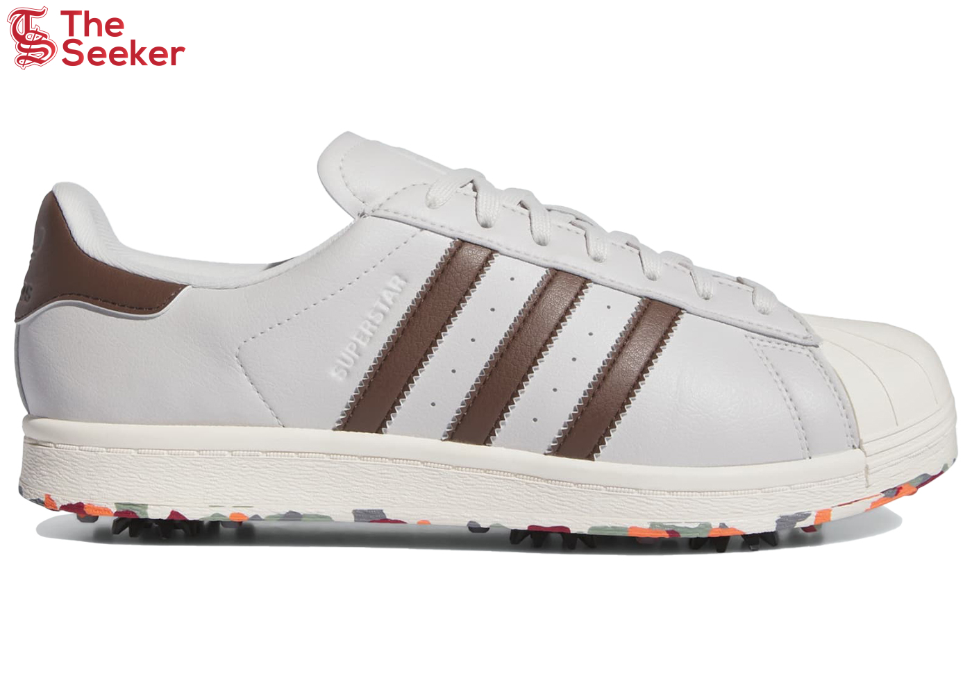 adidas Superstar Golf Grey Brown