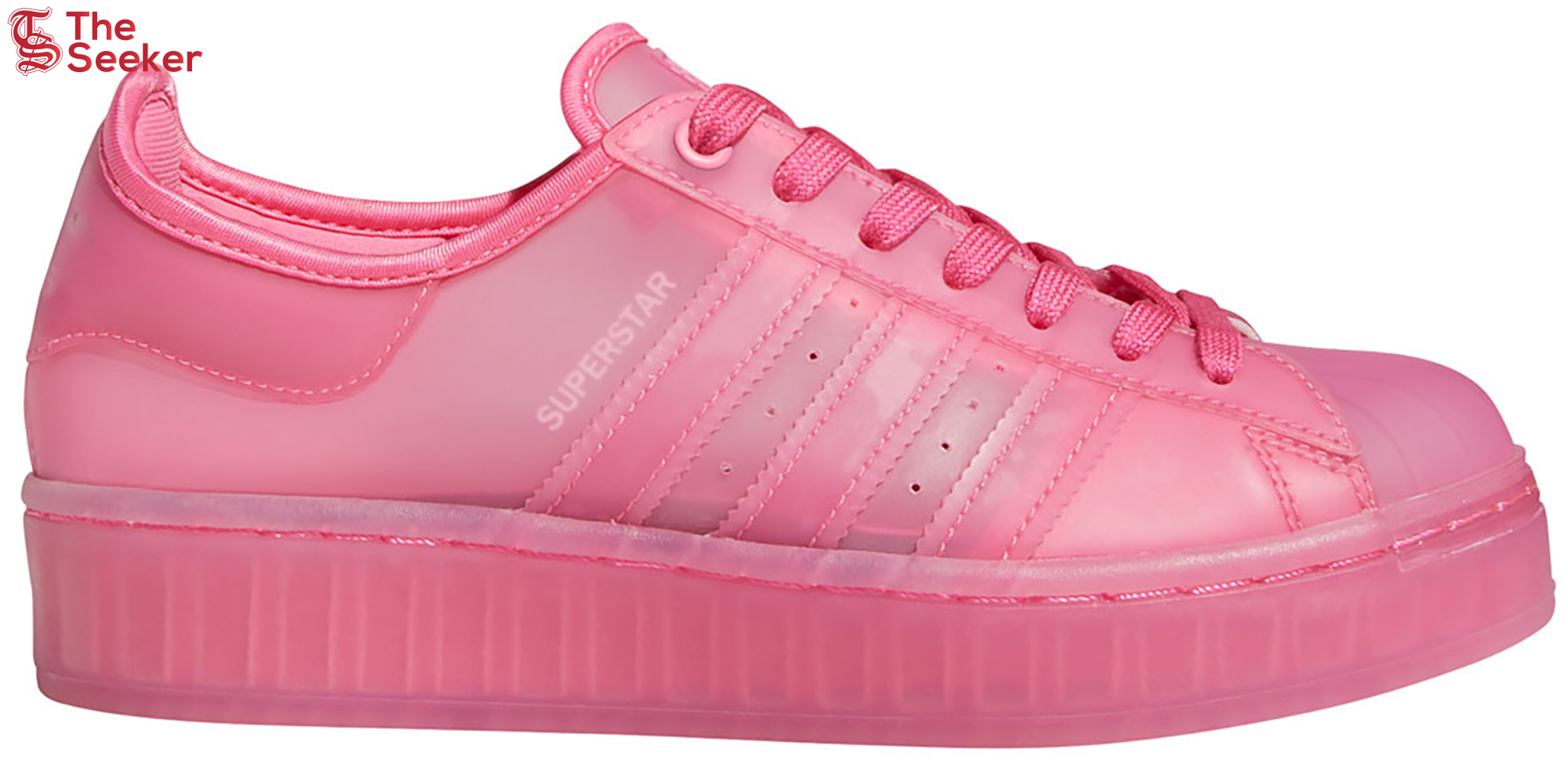 adidas Superstar Jelly Semi Solar Pink (Women's)