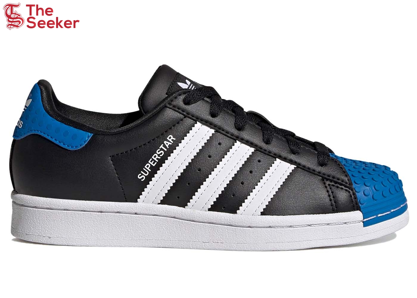 adidas Superstar LEGO Black Blue White (GS)