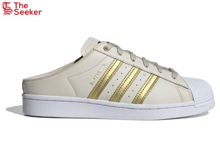 adidas Superstar Mule Bliss Gold Metallic (Women's)