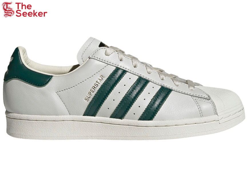 adidas Superstar Off White Collegiate Green