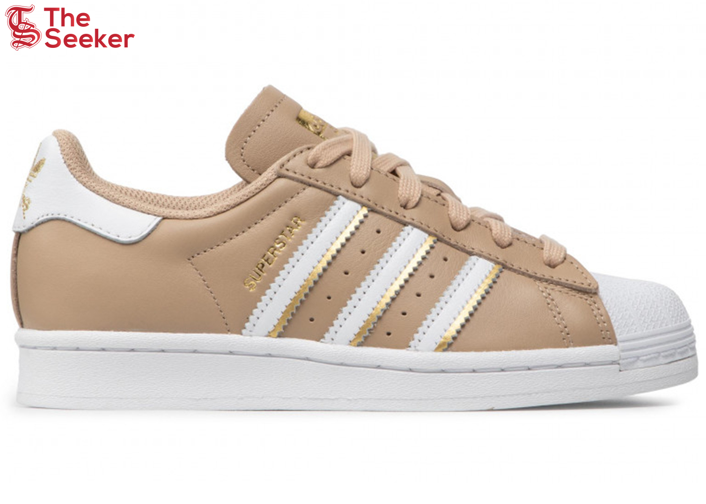 adidas Superstar Pale Nude Gold Metallic (Women's)