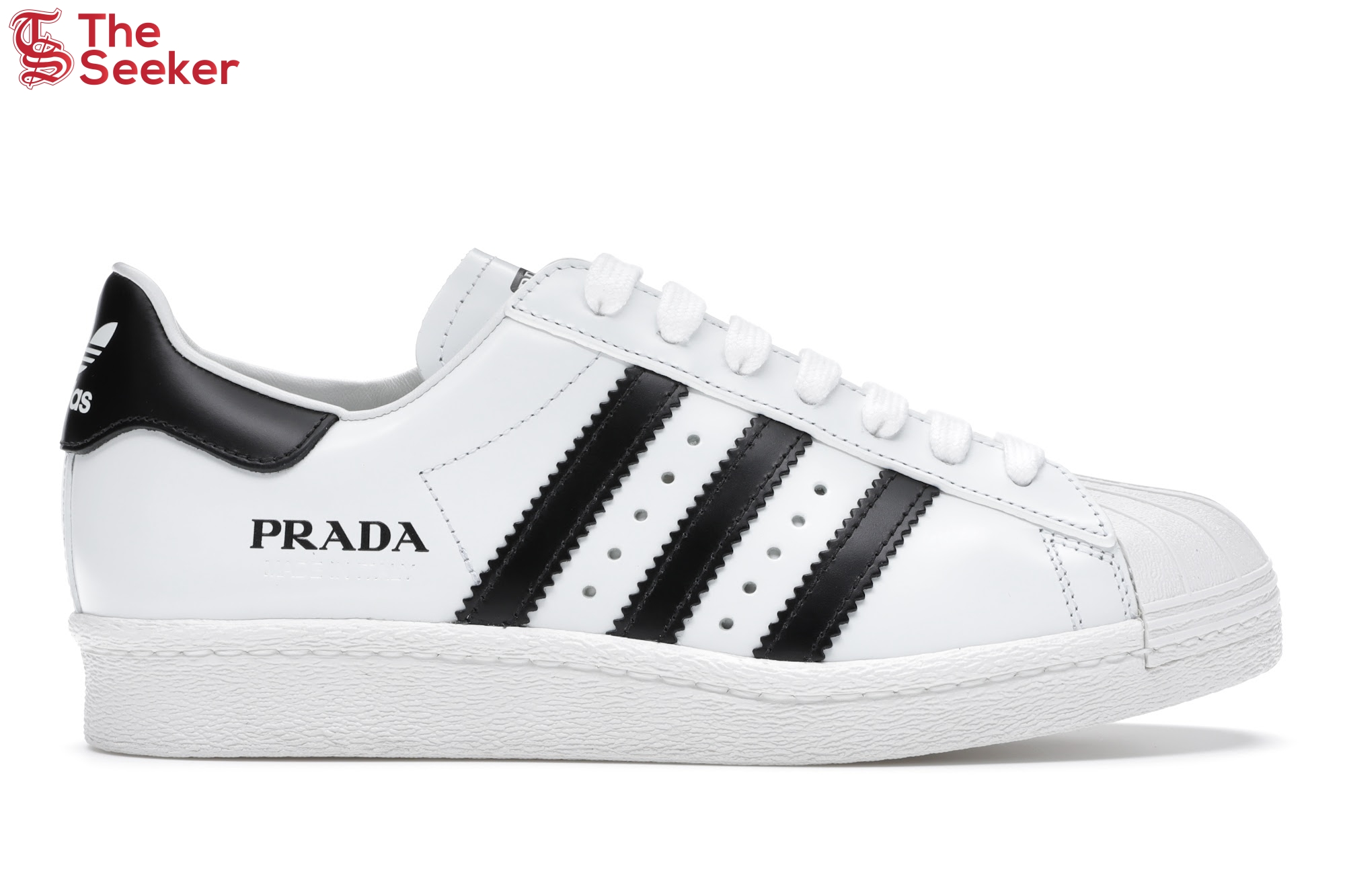 adidas Superstar Prada White Black