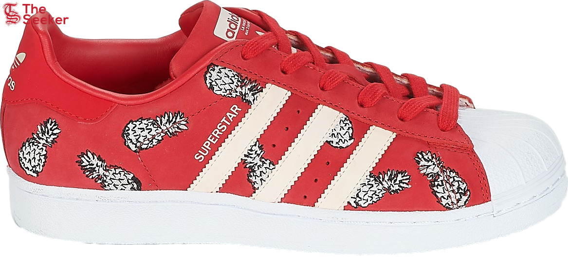 adidas Superstar Scarlet Pinapples (Women's)