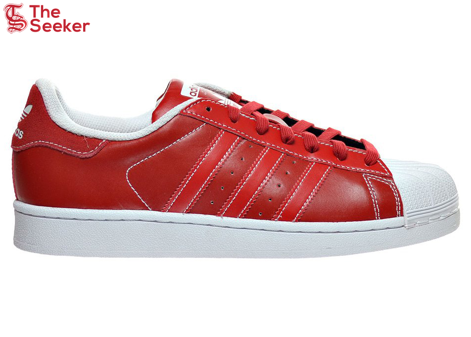 adidas Superstar Scarlet White