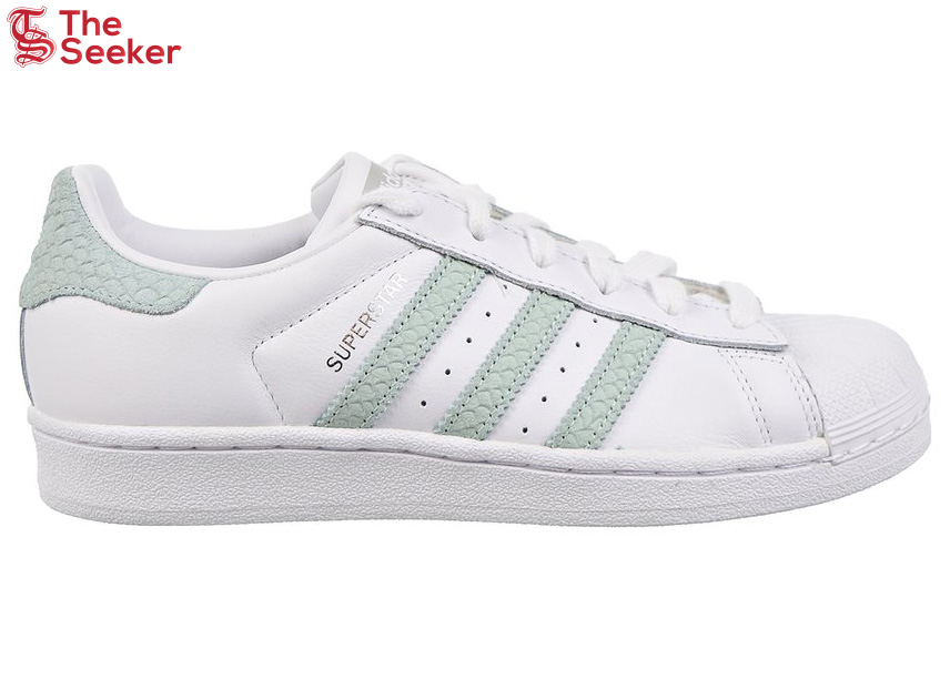 adidas Superstar White Ash Green (Women's)