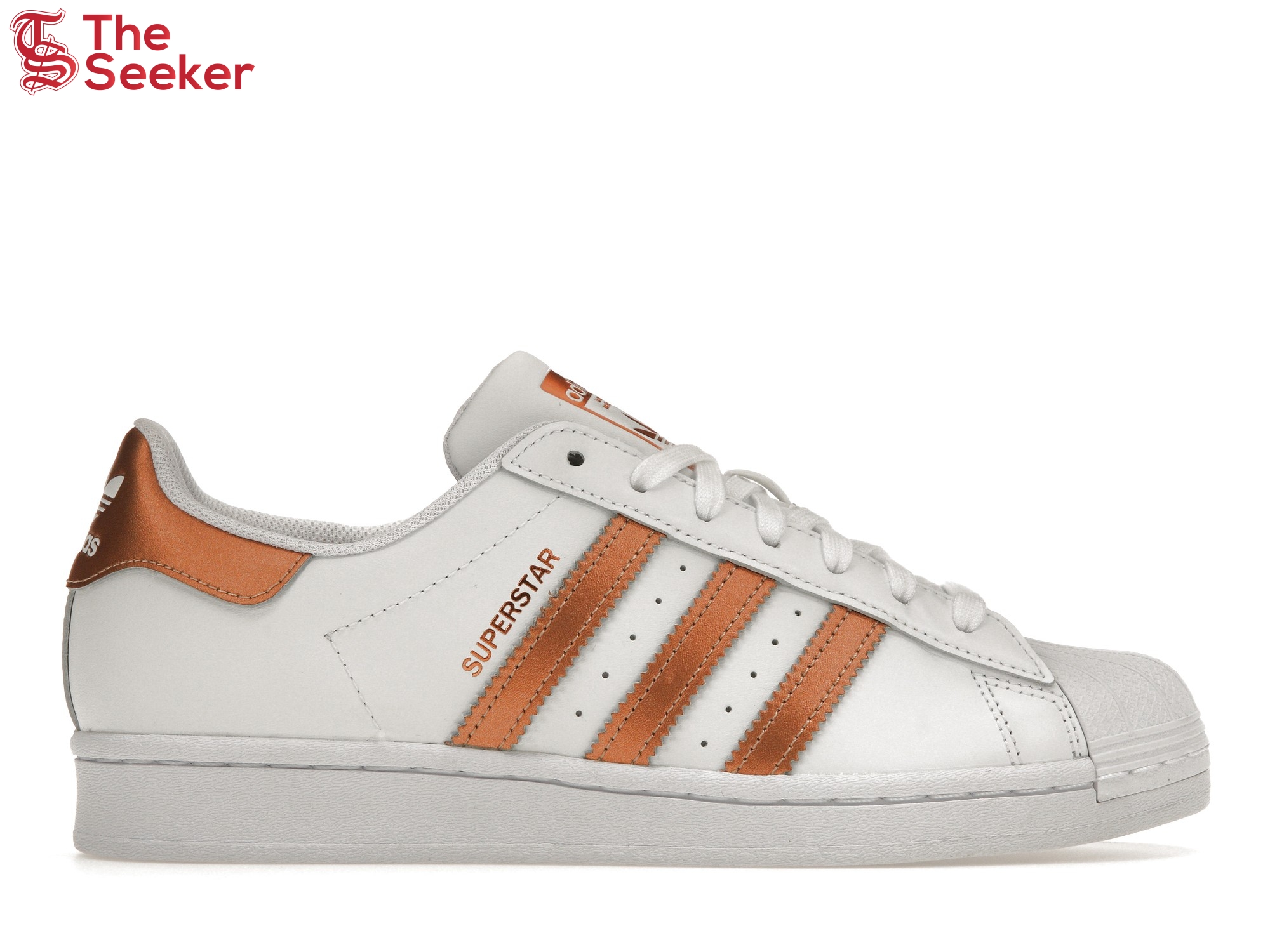 adidas Superstar White Copper Metallic (Women's)