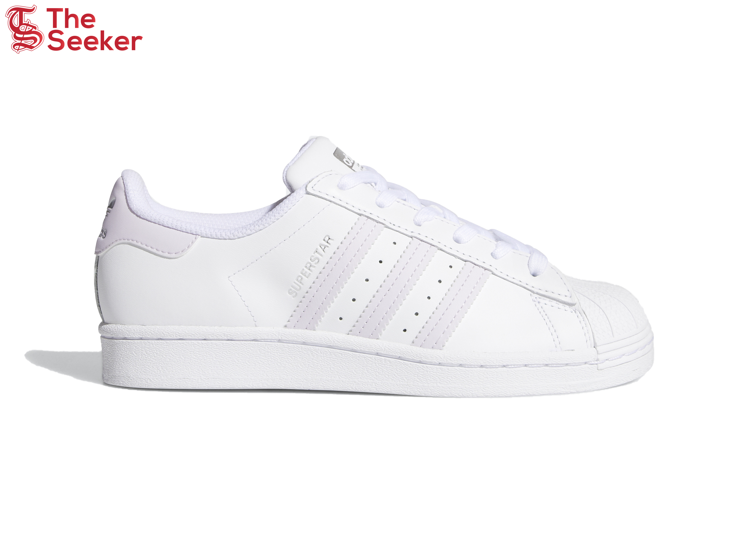 adidas Superstar White Purple Tint (Women's)