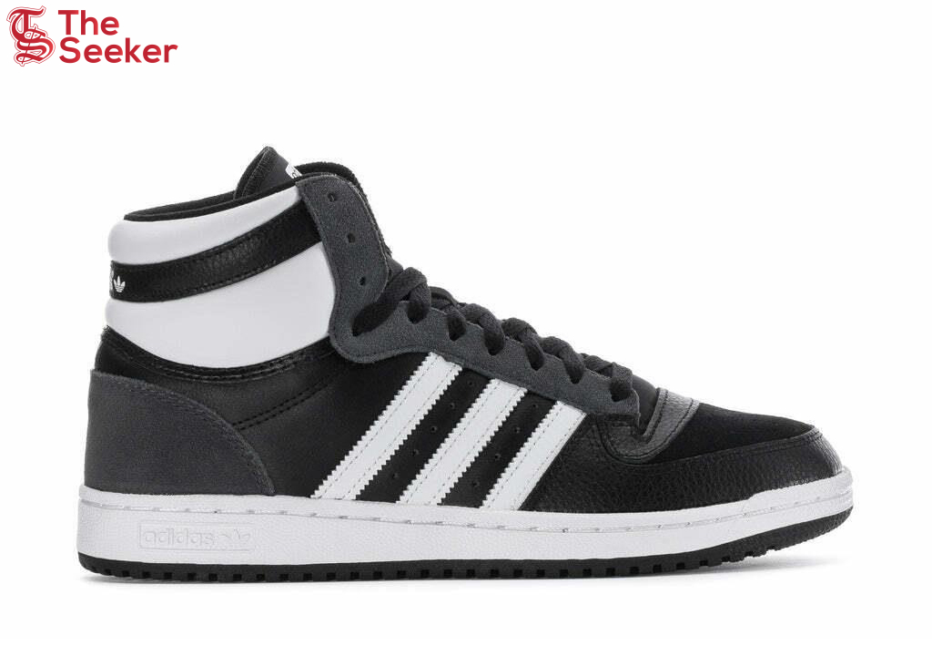 adidas Top Ten Hi Black White Grey