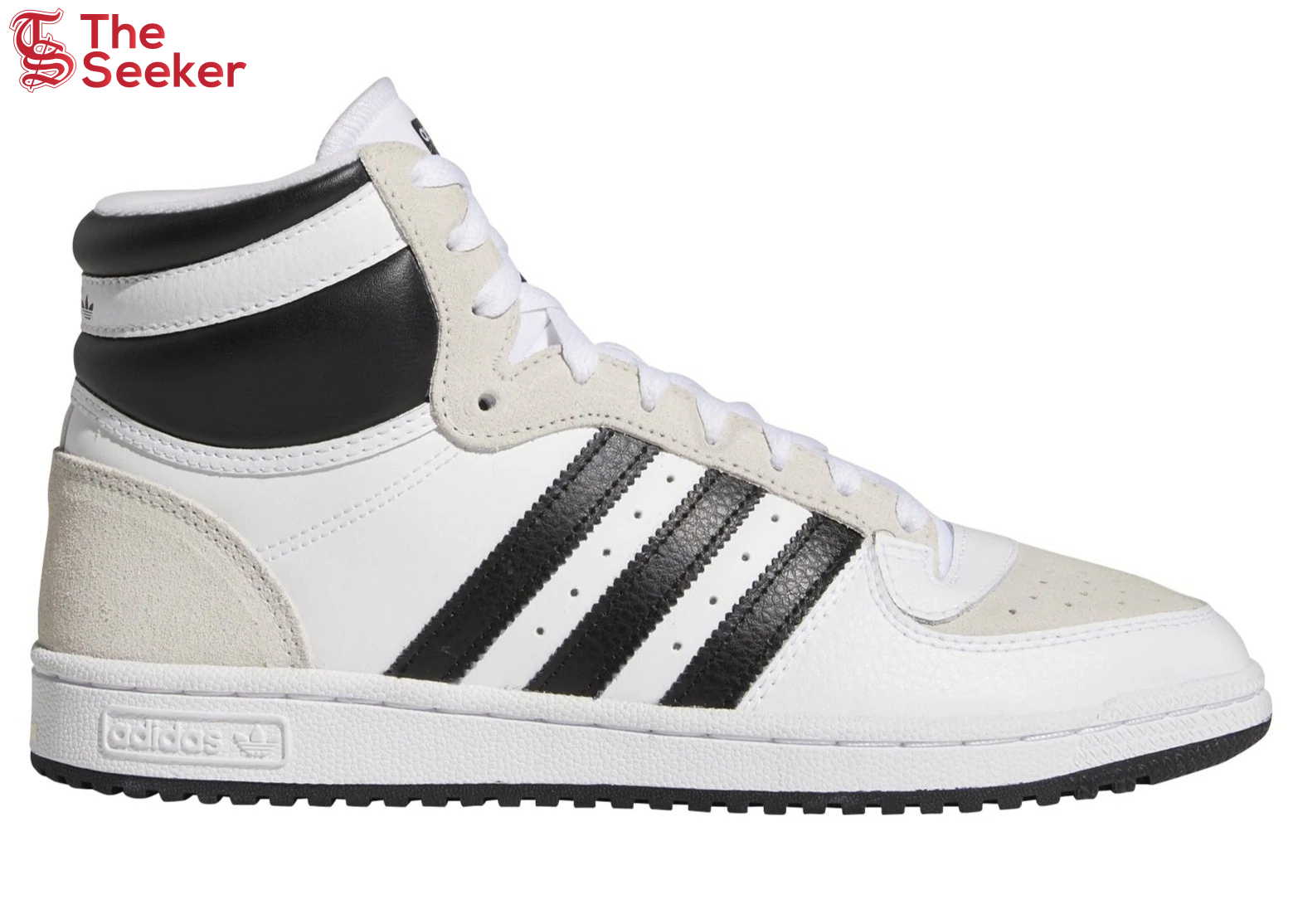 adidas Top Ten Hi White Black Taupe