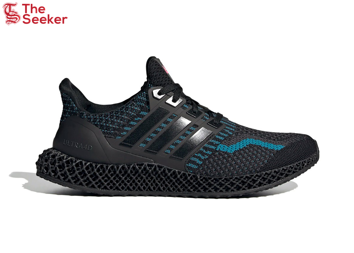 adidas Ultra 4D Black Teal