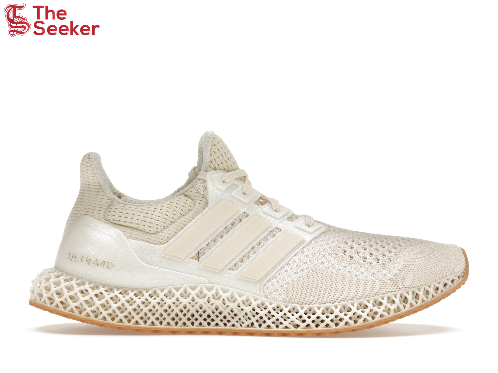 adidas Ultra 4D Wonder White Gold Metallic