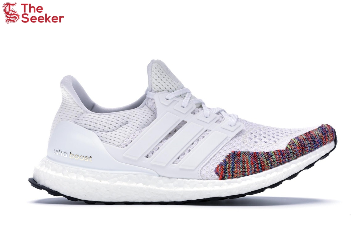 adidas Ultra Boost 1.0 Multi-Color Toe White