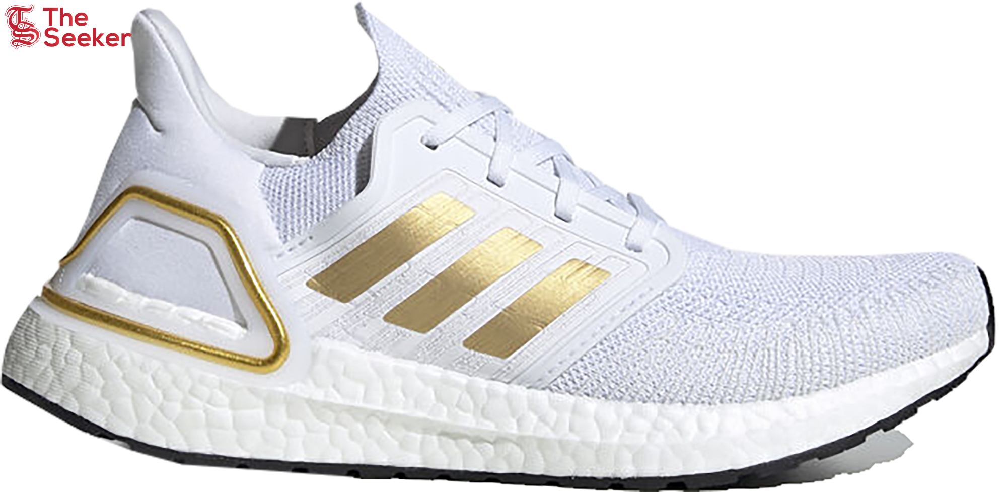 adidas Ultra Boost 20 Cloud White Gold Metallic (Women's)