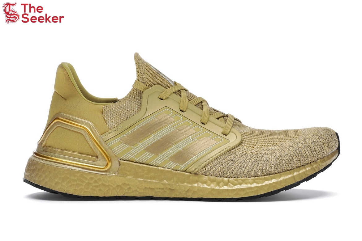 adidas Ultra Boost 20 Gold Metallic