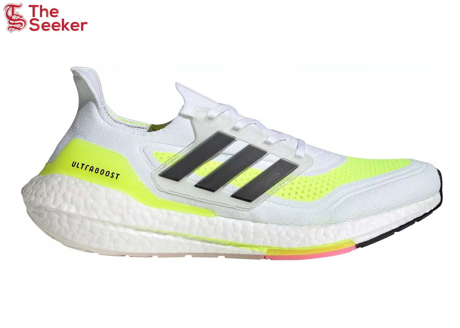 adidas Ultra Boost 21 White Solar Green (Women's)