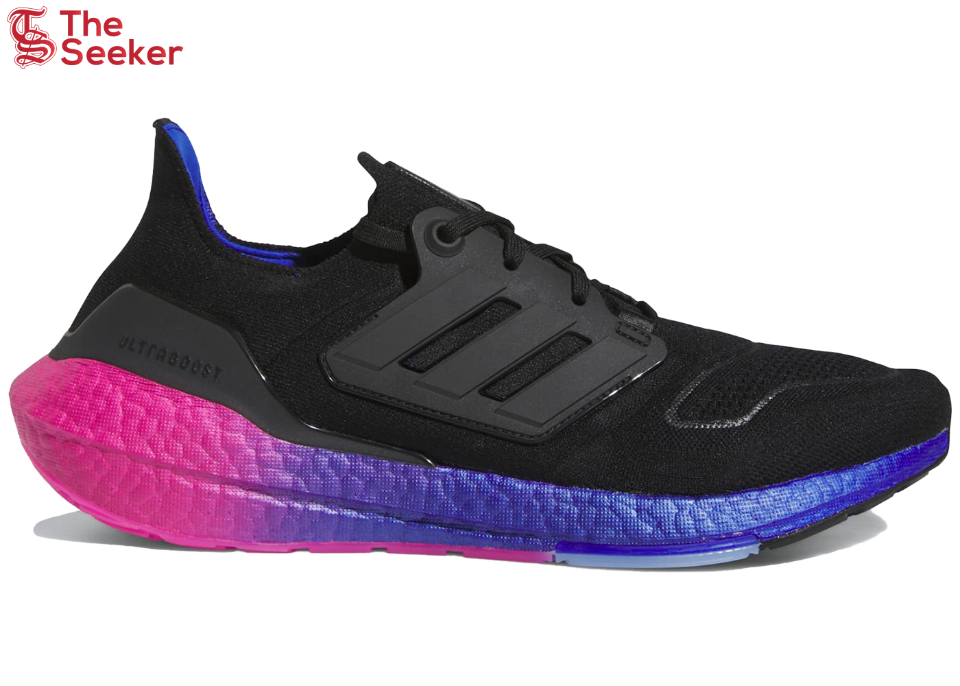 adidas Ultra Boost 22 Black Lucid Blue Pink