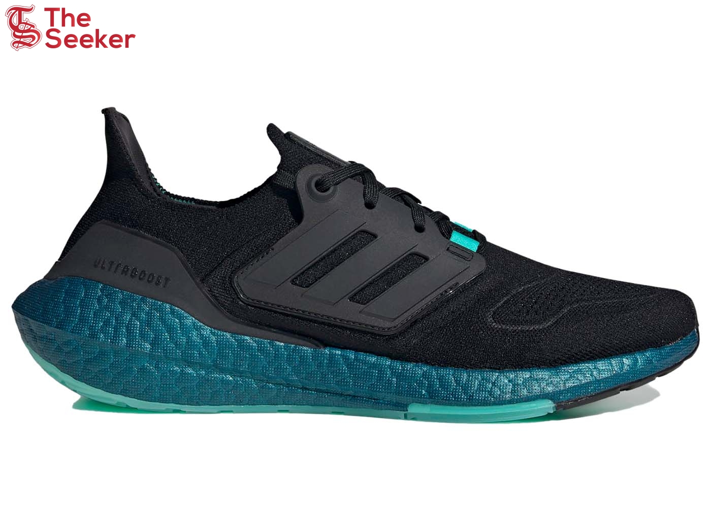 adidas Ultra Boost 22 Core Black Mint Rush