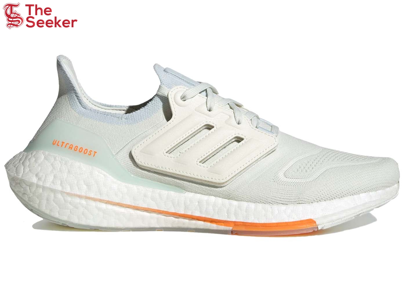 adidas Ultra Boost 22 White Blue Tint Orange