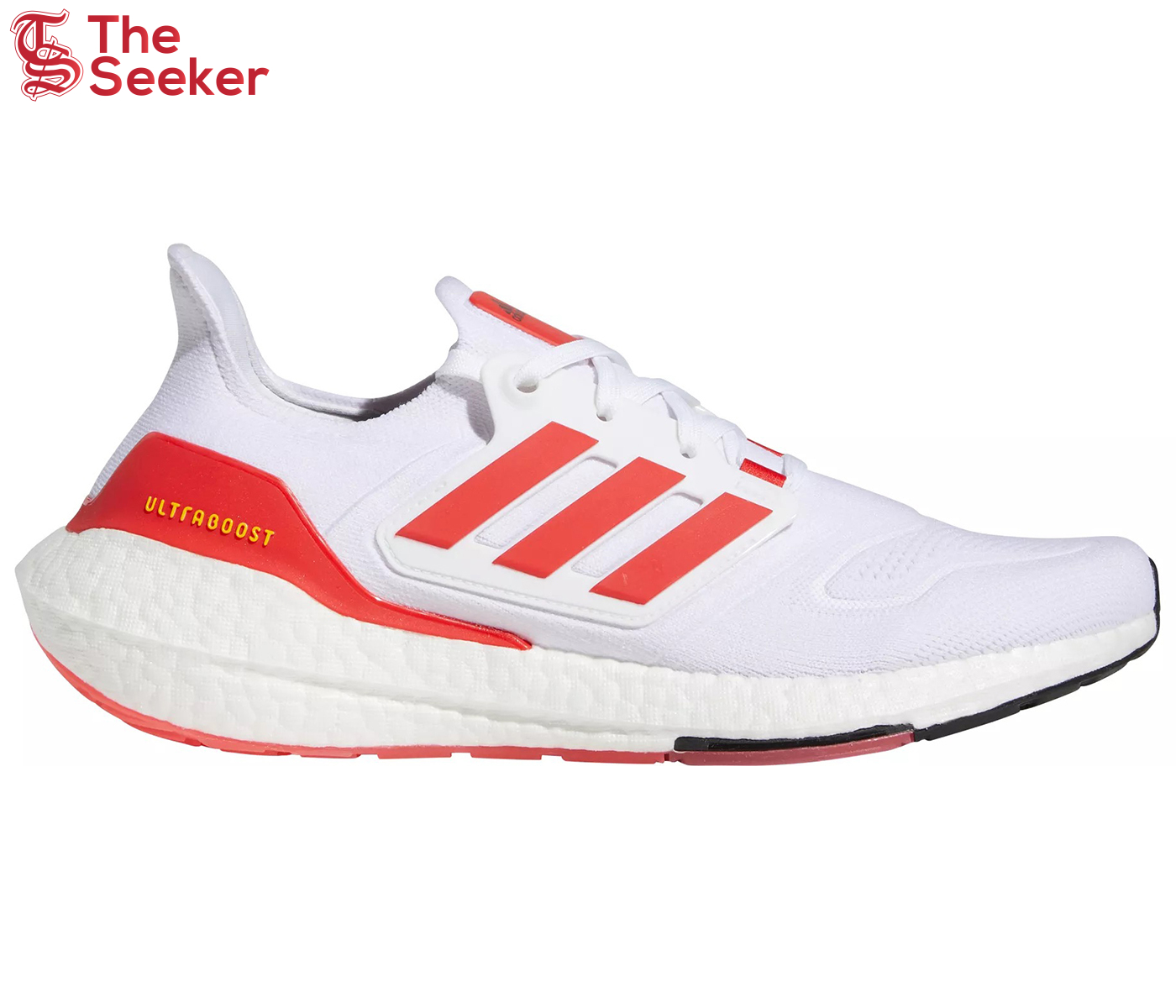 adidas Ultra Boost 22 White Vivid Red