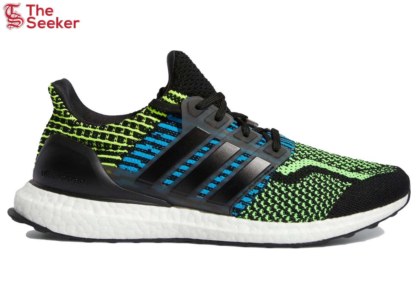 adidas Ultra Boost 5.0 DNA Black Team Solar Green Blue