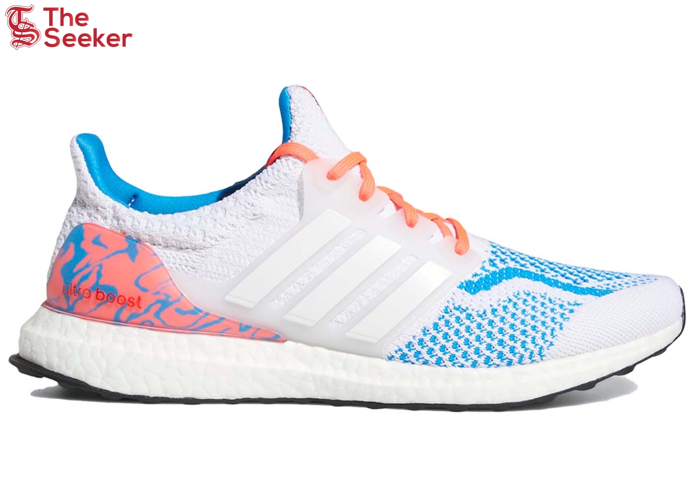 adidas Ultra Boost 5.0 DNA Cloud White Bright Blue Turbo