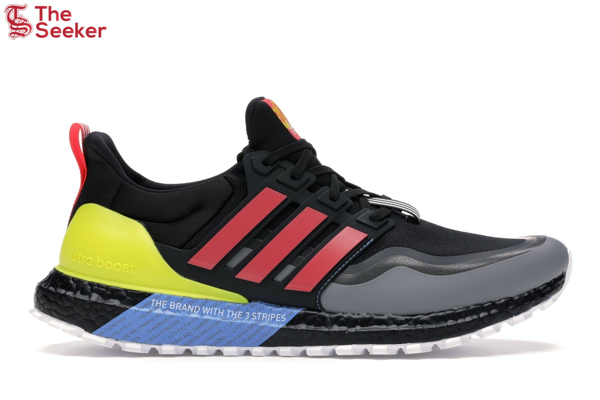 adidas Ultra Boost All Terrain Shock Red Yellow