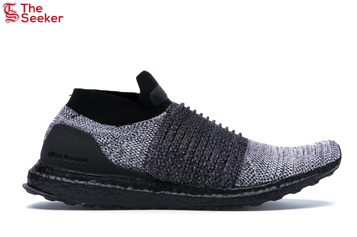 adidas Ultra Boost Laceless Mid Black Oreo