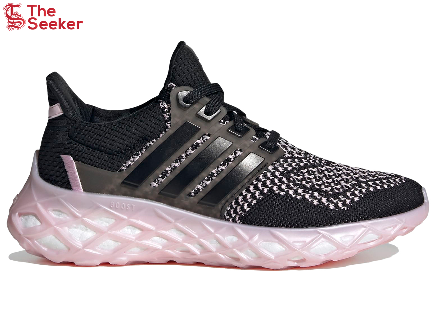 adidas Ultra Boost Web DNA Black Clear Pink (GS)