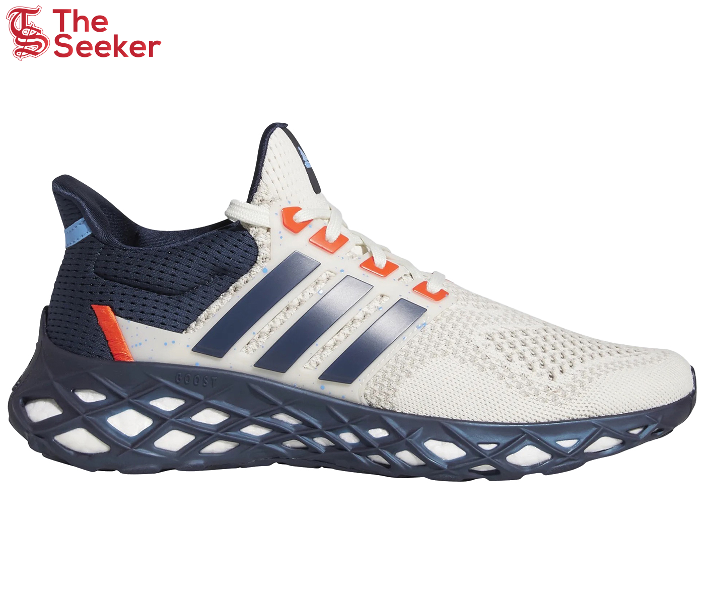 adidas Ultra Boost Web DNA Chalk White Collegiate Navy