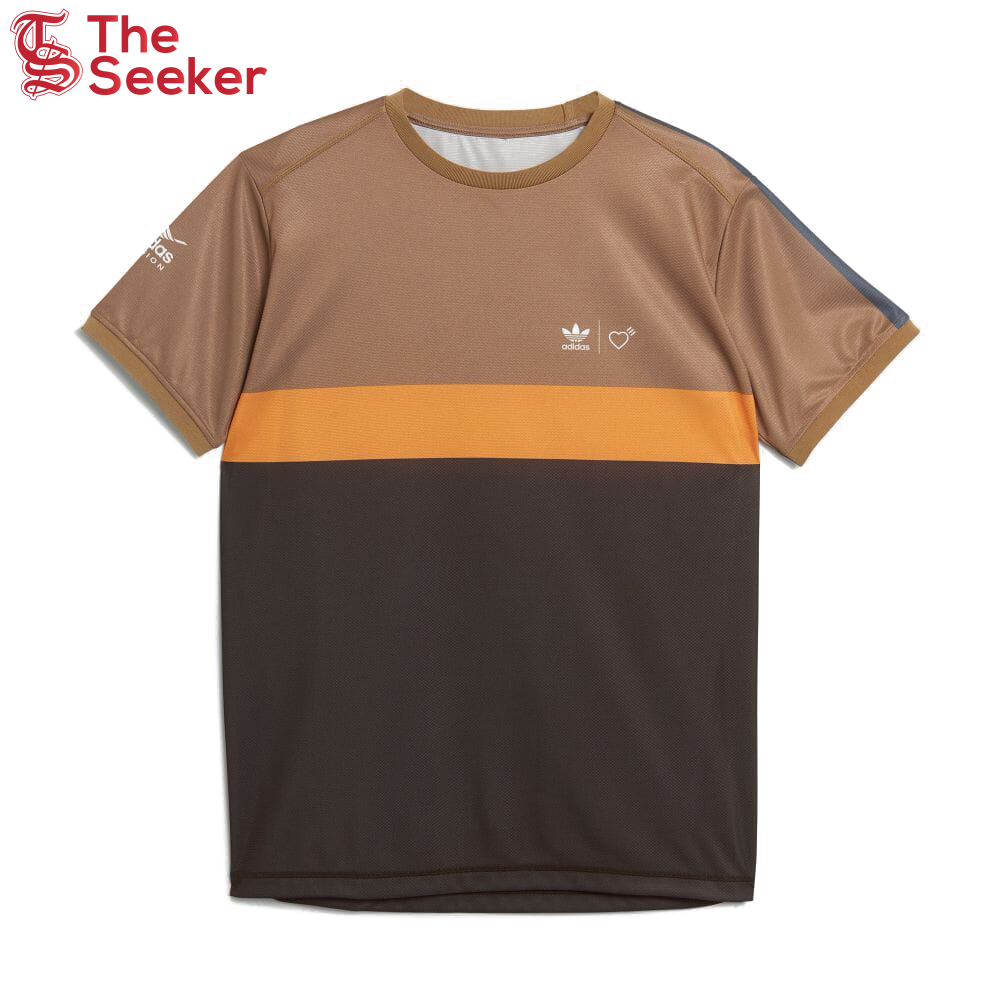 adidas x Human Made Graphic Tee Brown