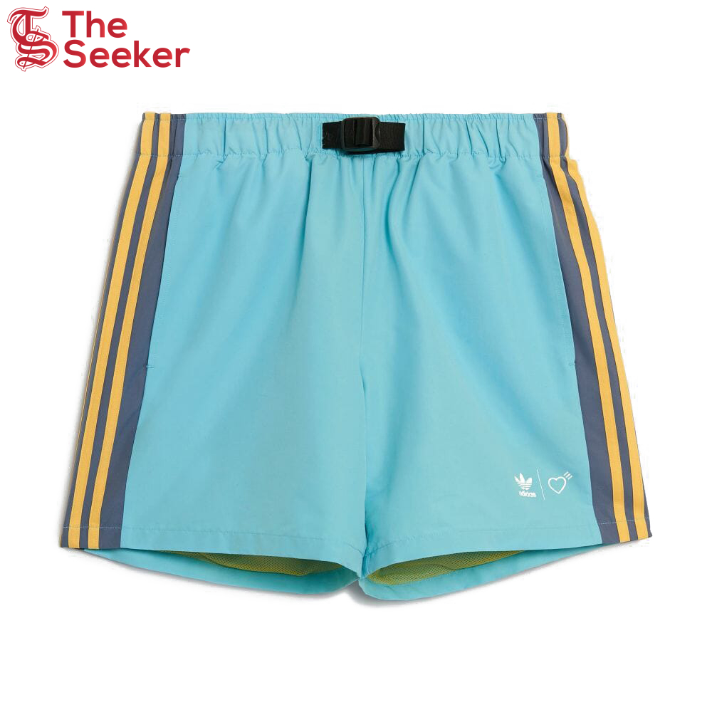 adidas x Human Made Wind Shorts Aqua