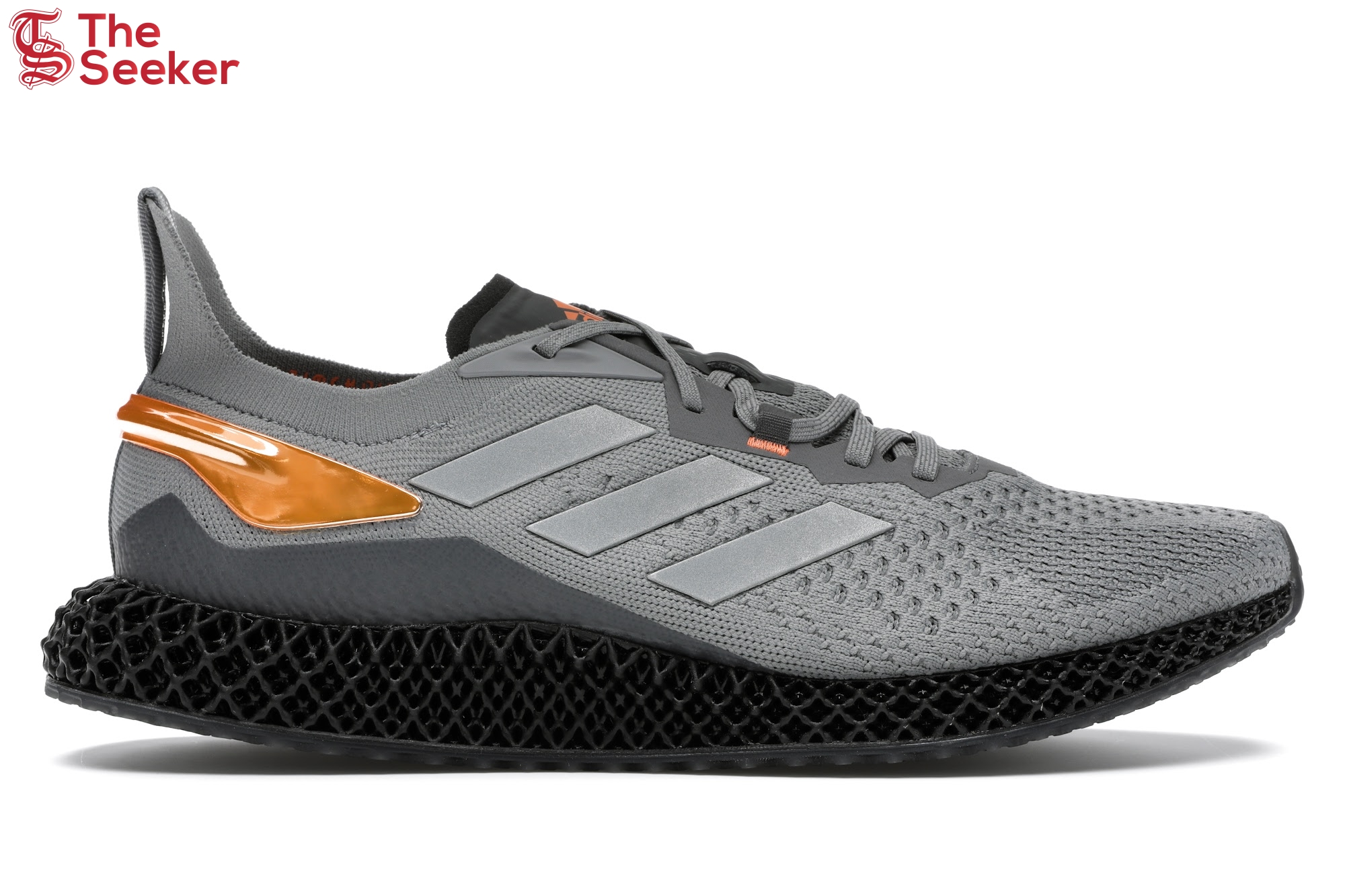 adidas X9000 4D Grey Three Signal Orange