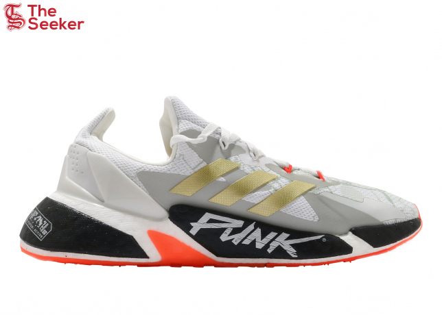 adidas X9000L4 Cyberpunk 2077 Crystal White Gold