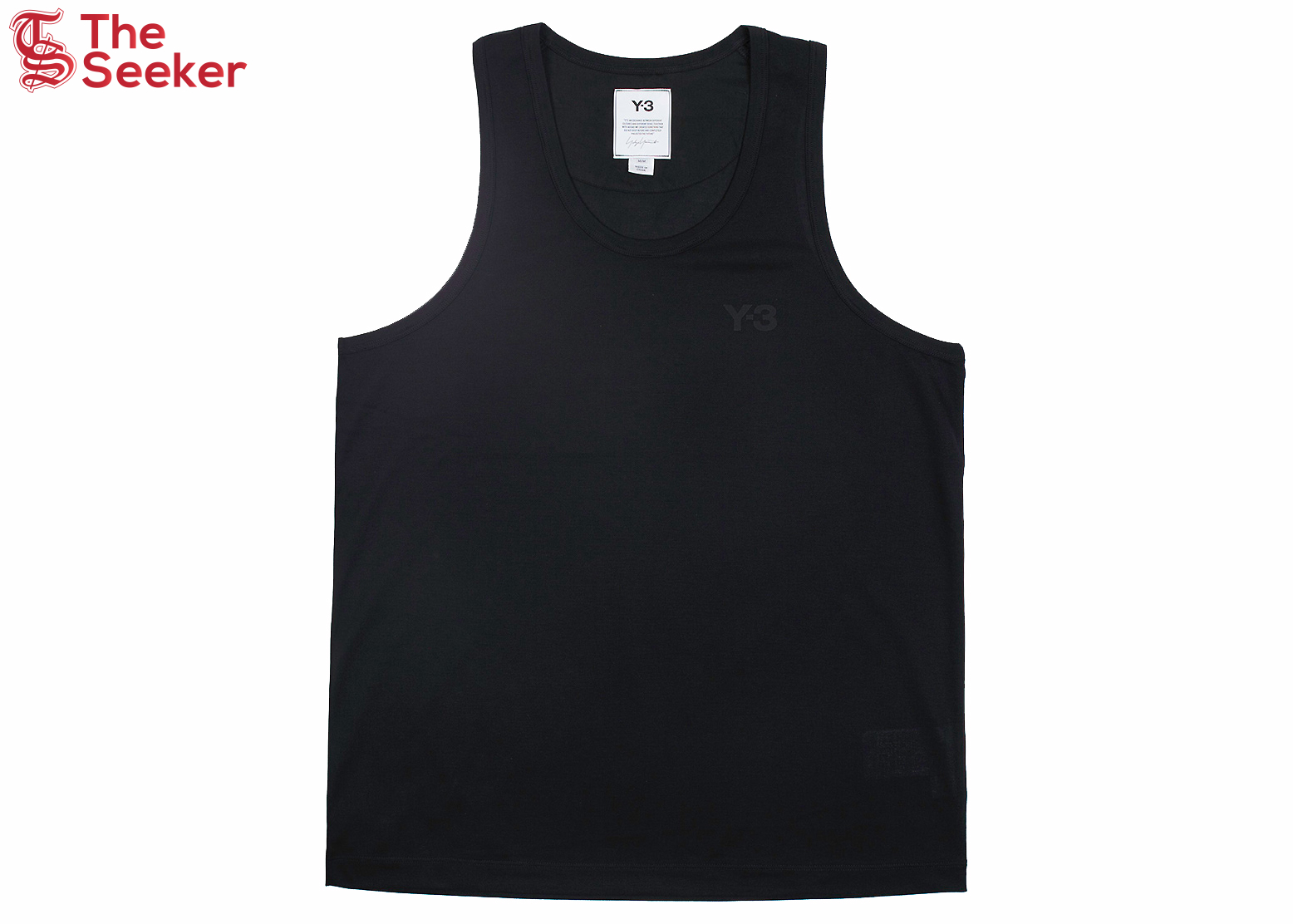 adidas Y-3 Classic Pique Tank Top Black