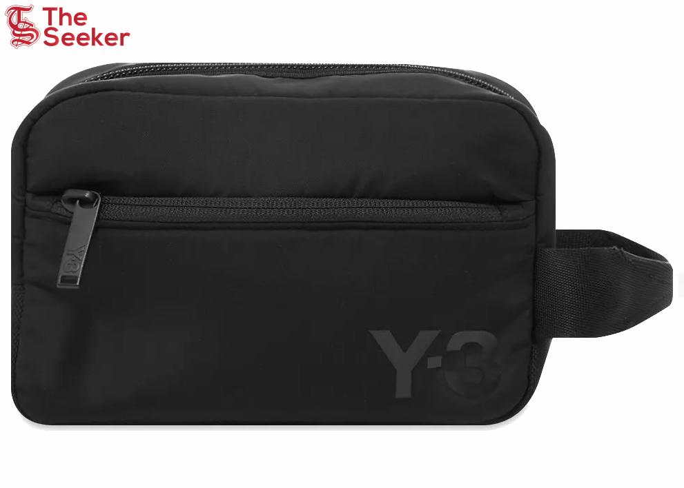 adidas Y-3 Necessaire Kit Toiletry Bag Black