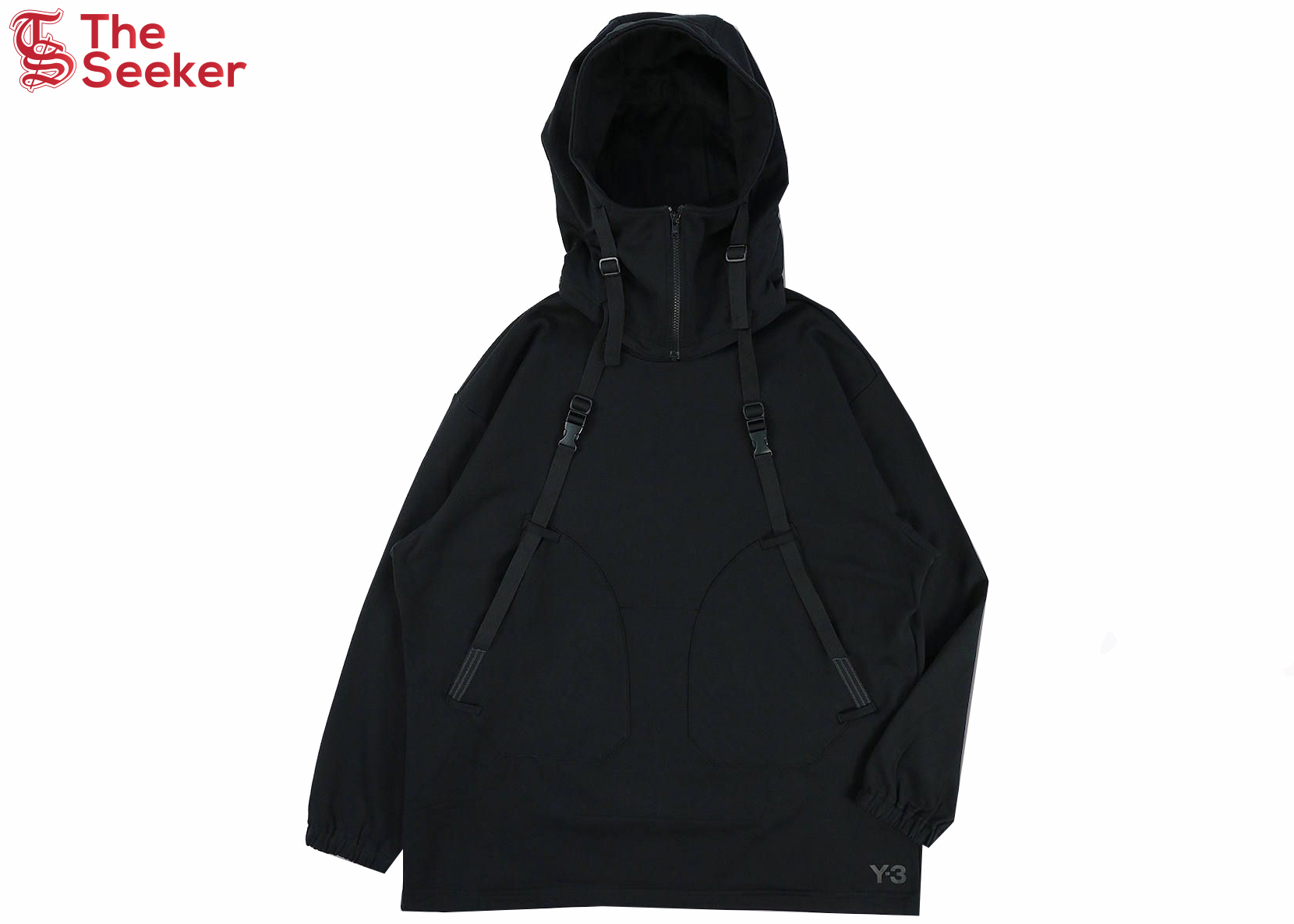 adidas Y-3 Parachute Hoodie Black