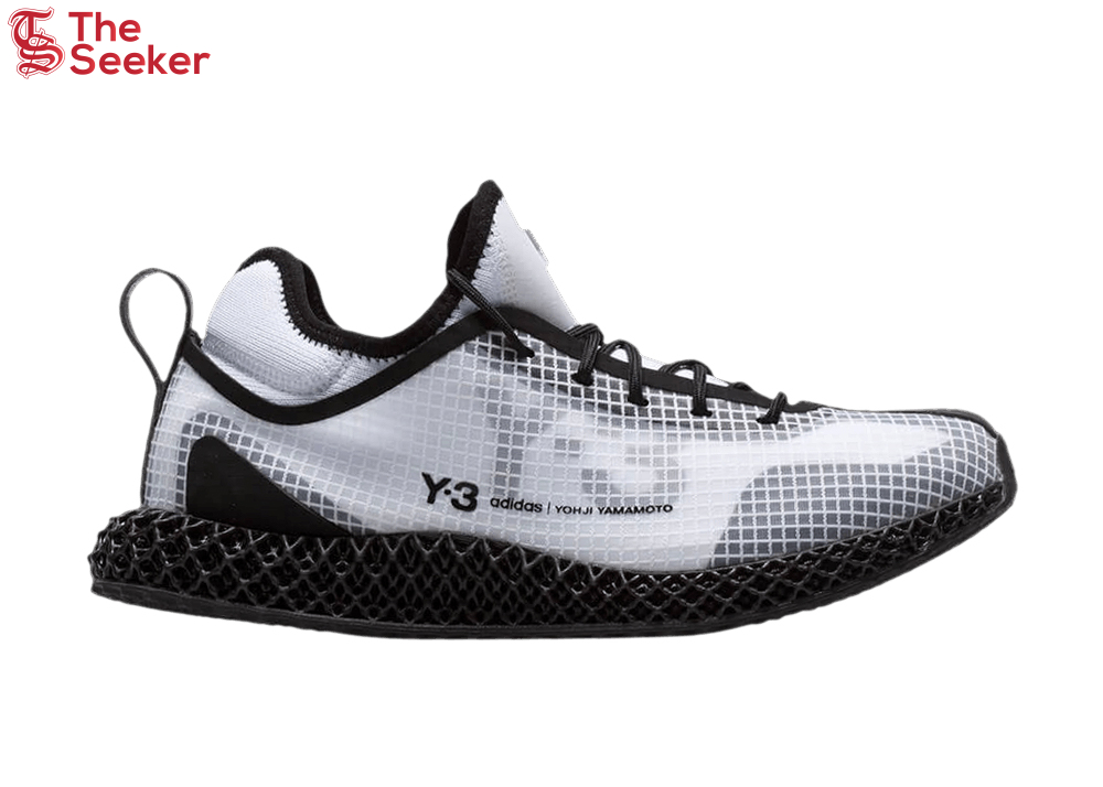 adidas Y-3 Runner 4D IO White Black