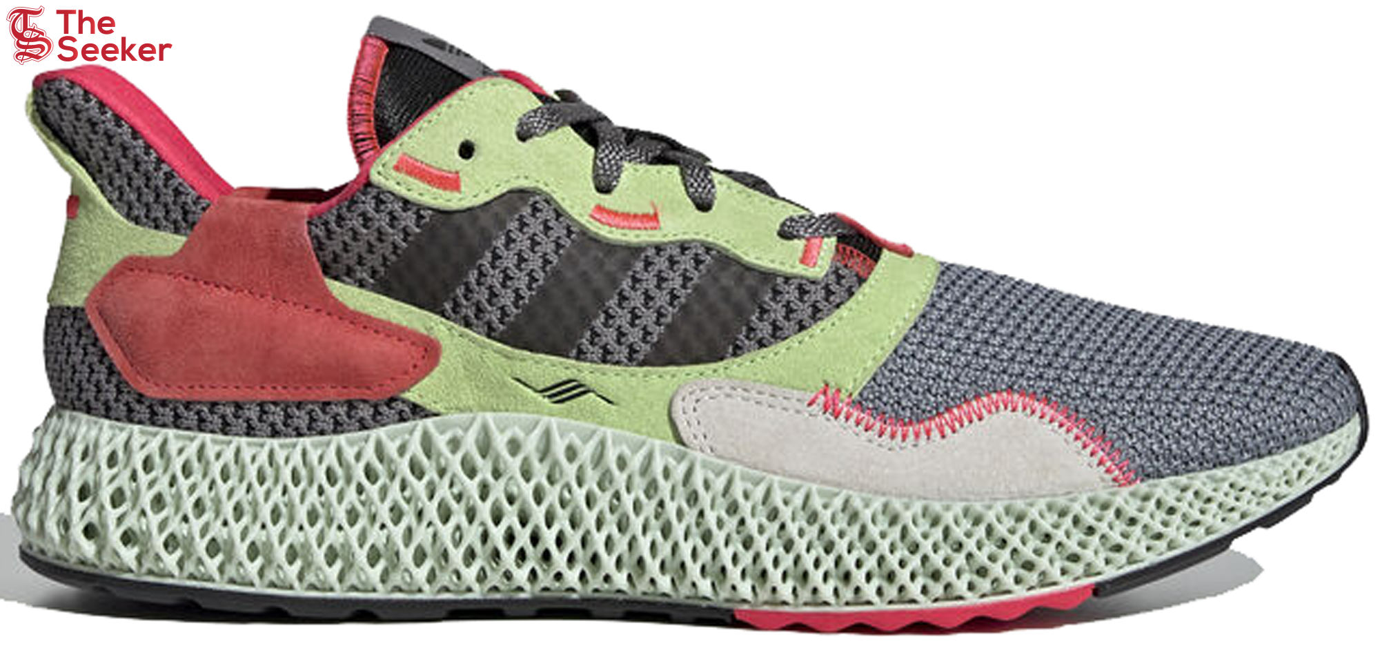 adidas ZX 4000 4D Grey Three Hi Res Yellow