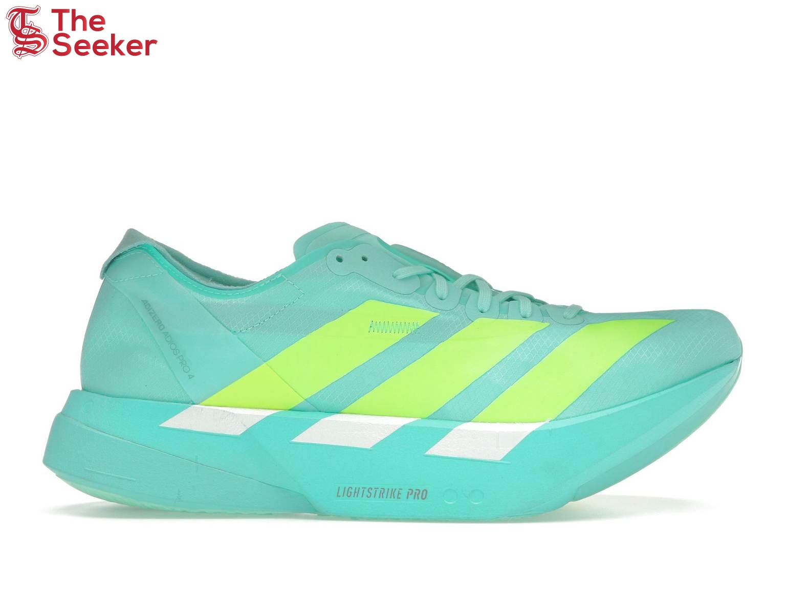 adidas Adizero Adios Pro 4 Flash Aqua Lucid Lemon