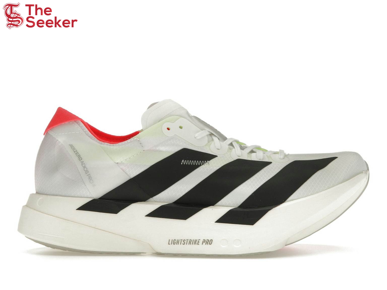 adidas Adizero Adios Pro 4 White Black Red