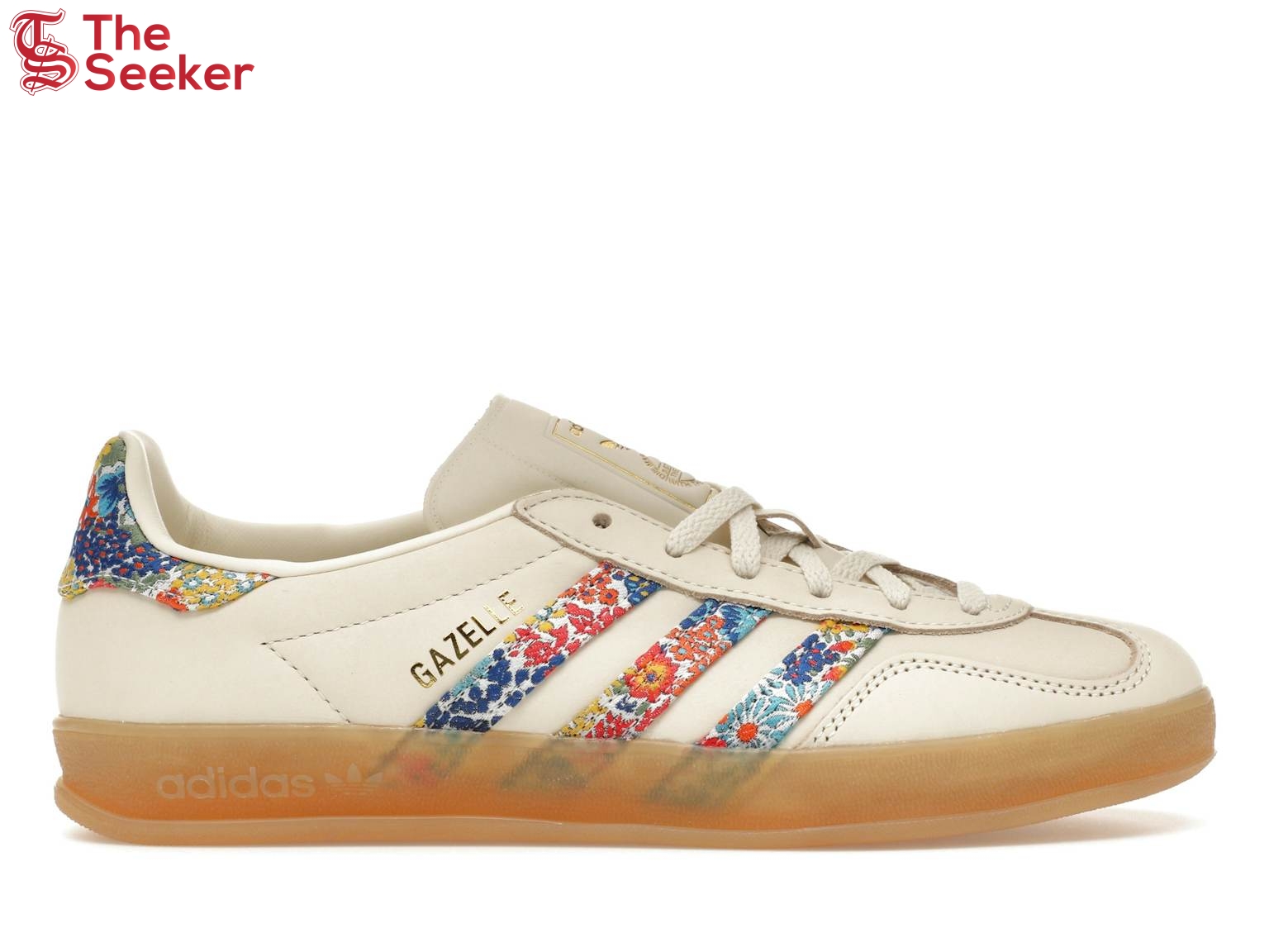 adidas Gazelle Indoor Liberty London Floral Embroidery Stripes (Women's)