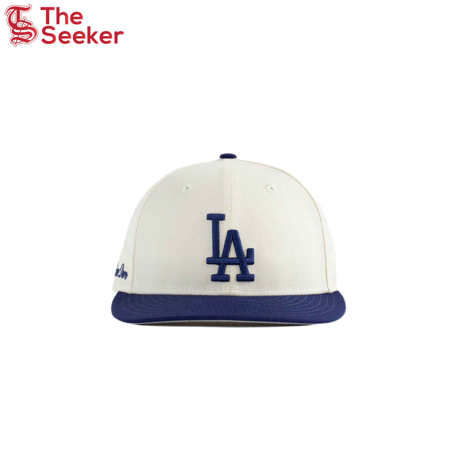 Aime Leon Dore x New Era Dodgers Hat Ivory/Blue