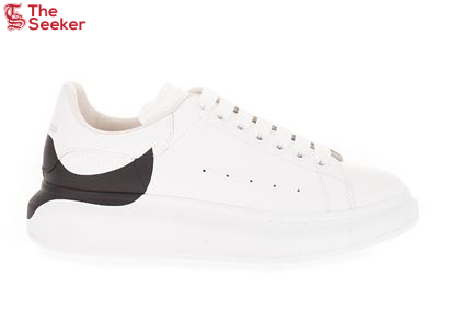 Alexander McQueen Oversized White Black Heel