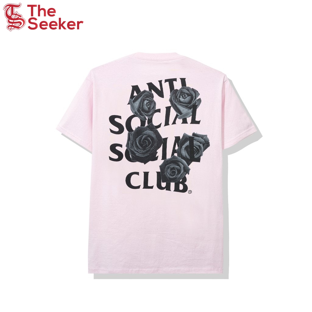 Anti Social Social Club Bat Emoji Tee Pink