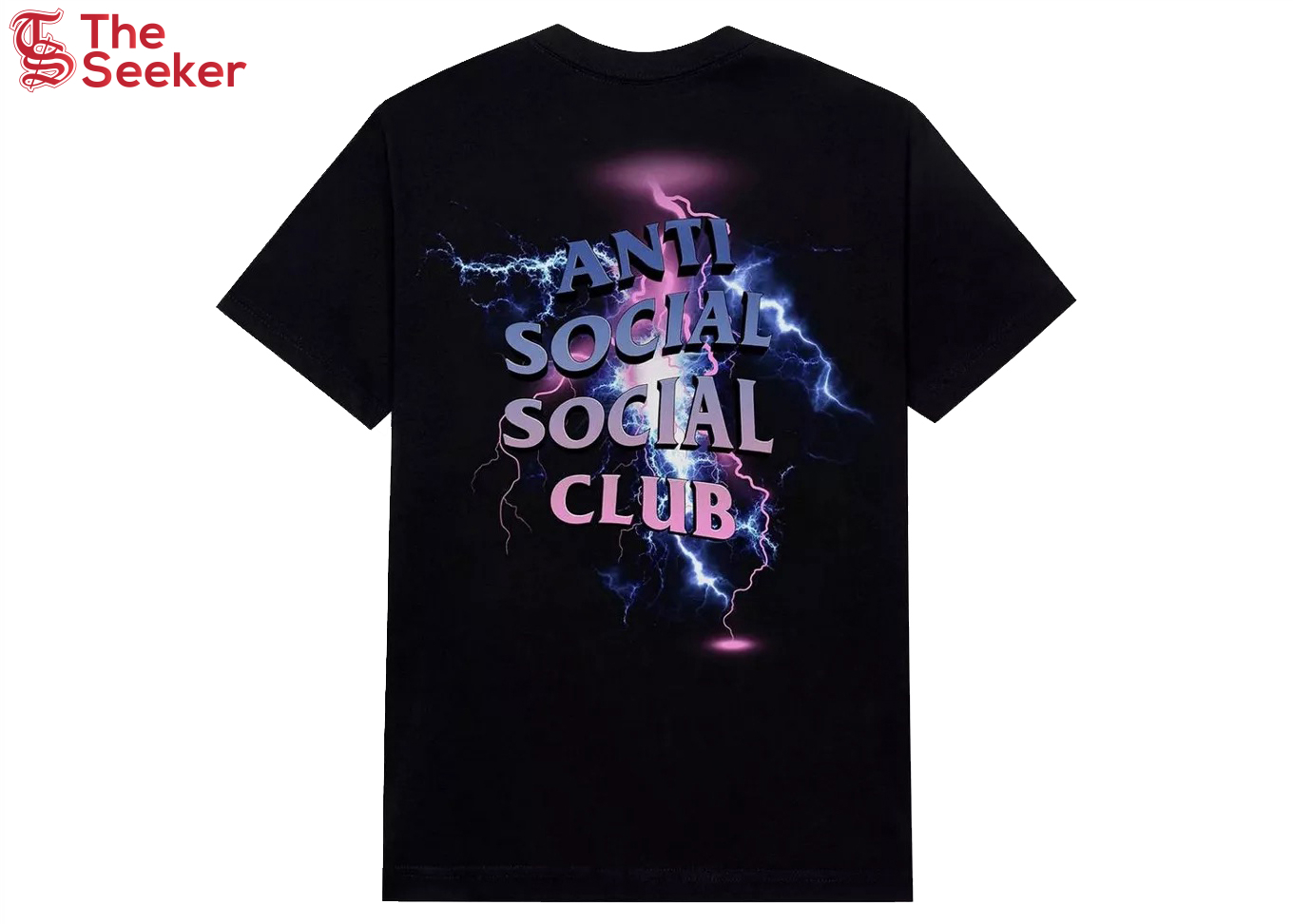 Anti Social Social Club Bolt From The Blue T-shirt Black