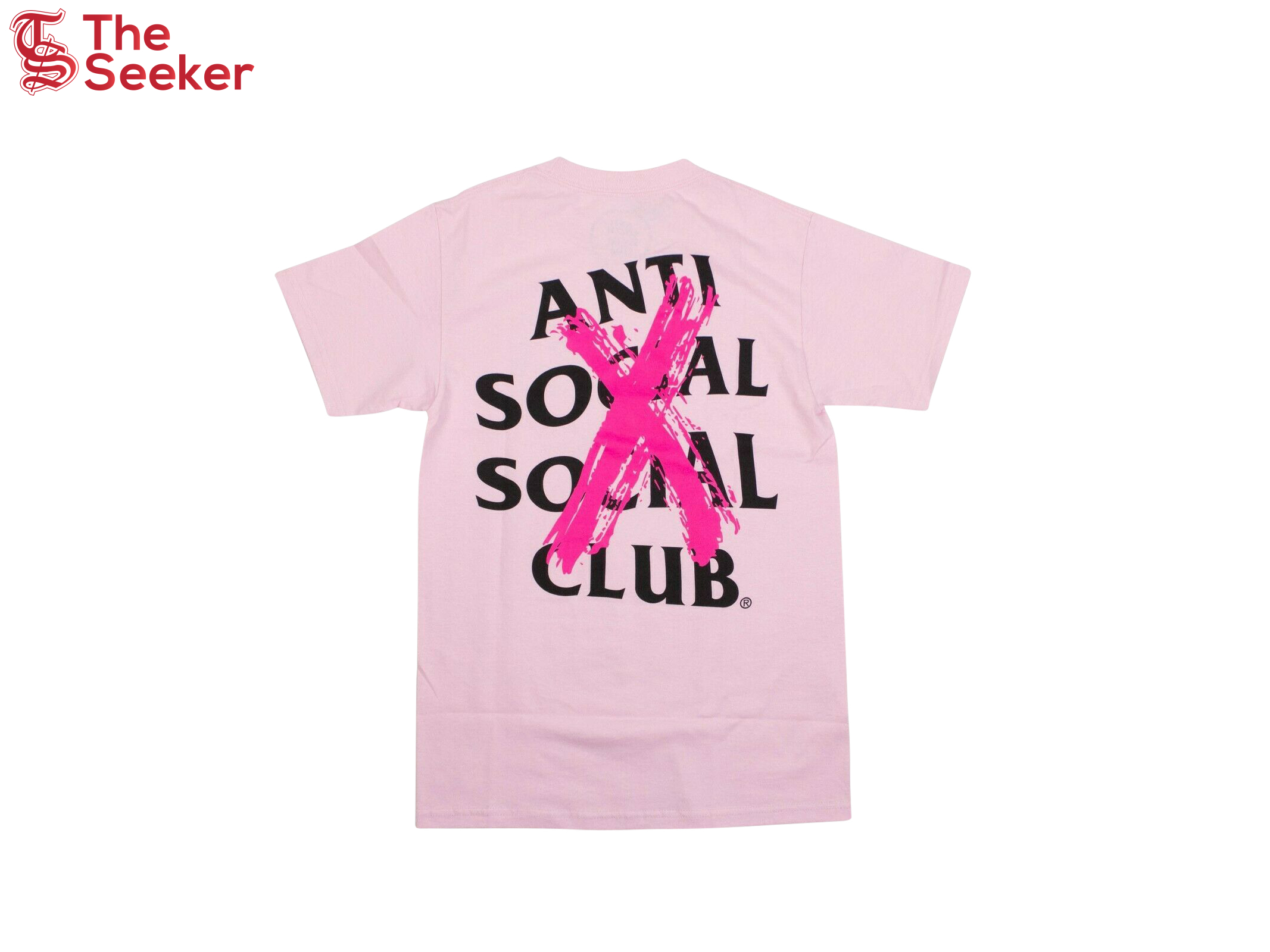 Anti Social Social Club Cancelled T-Shirt Pink
