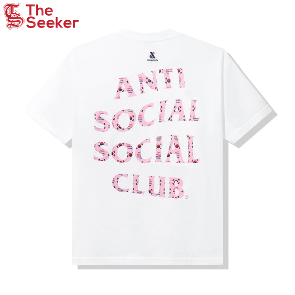 Anti Social Social Club Case Study Flag T-shirt White