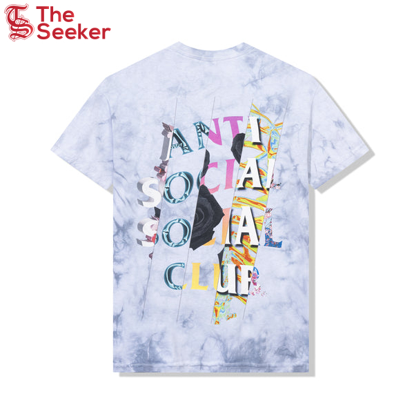 Anti Social Social Club Dissociative T-shirt Grey Tie Dye